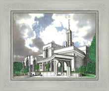 Load image into Gallery viewer, Mt. Timpanogos Temple - Entry View
