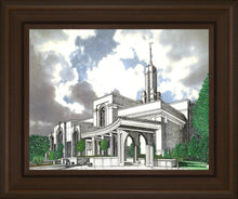 Load image into Gallery viewer, Mt. Timpanogos Temple - Entry View
