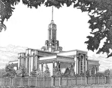 Load image into Gallery viewer, Mt. Timpanogos Temple - South View
