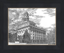 Load image into Gallery viewer, Nauvoo Illinois Temple - Strippled Sky
