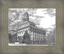Load image into Gallery viewer, Nauvoo Illinois Temple - Strippled Sky
