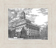 Load image into Gallery viewer, Nauvoo Illinois Temple - Strippled Sky
