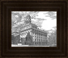 Load image into Gallery viewer, Nauvoo Illinois Temple - Strippled Sky
