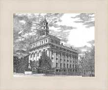 Load image into Gallery viewer, Nauvoo Illinois Temple - Strippled Sky
