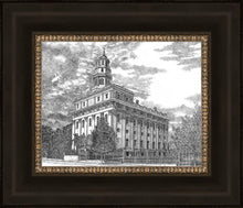 Load image into Gallery viewer, Nauvoo Illinois Temple - Strippled Sky
