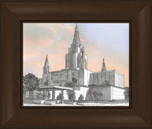 Load image into Gallery viewer, Oakland California Temple Sunset
