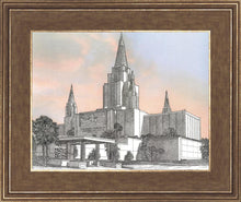 Load image into Gallery viewer, Oakland California Temple Sunset
