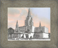 Load image into Gallery viewer, Oakland California Temple Sunset
