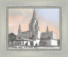 Load image into Gallery viewer, Oakland California Temple Sunset
