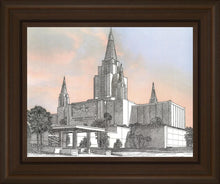 Load image into Gallery viewer, Oakland California Temple Sunset
