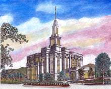 Load image into Gallery viewer, Payson Utah Temple - Color
