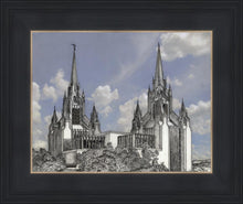 Load image into Gallery viewer, San Diego California Temple - Grey Sky
