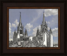 Load image into Gallery viewer, San Diego California Temple - Grey Sky
