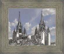 Load image into Gallery viewer, San Diego California Temple - Grey Sky
