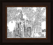 Load image into Gallery viewer, St. George Utah Temple Winter

