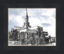Load image into Gallery viewer, Bountiful Utah Temple - Blue Sky
