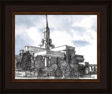 Load image into Gallery viewer, Bountiful Utah Temple - Blue Sky
