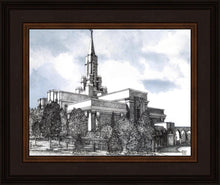 Load image into Gallery viewer, Bountiful Utah Temple - Blue Sky
