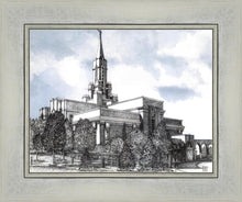 Load image into Gallery viewer, Bountiful Utah Temple - Blue Sky
