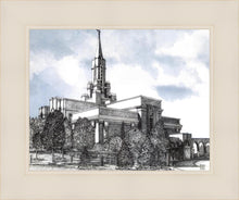Load image into Gallery viewer, Bountiful Utah Temple - Blue Sky
