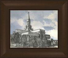 Load image into Gallery viewer, Bountiful Utah Temple - Grey Sky
