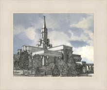 Load image into Gallery viewer, Bountiful Utah Temple - Grey Sky
