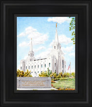 Load image into Gallery viewer, Brigham City Temple With Humbled Heart

