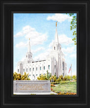Load image into Gallery viewer, Brigham City Temple With Humbled Heart
