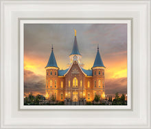 Load image into Gallery viewer, Provo City Center Temple Burning Sky
