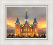 Load image into Gallery viewer, Provo City Center Temple Burning Sky
