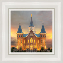 Load image into Gallery viewer, Provo City Center Temple Burning Sky
