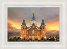 Load image into Gallery viewer, Provo City Center Temple Burning Sky
