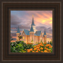 Load image into Gallery viewer, Provo City Center Temple Orange Flowers
