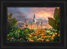 Load image into Gallery viewer, Provo City Center Temple Orange Flowers
