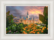 Load image into Gallery viewer, Provo City Center Temple Orange Flowers
