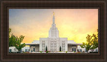 Load image into Gallery viewer, Idaho Falls Temple Summer Glow
