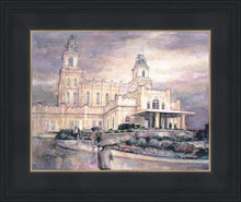 Load image into Gallery viewer, Refuge From The Storm - Manti Temple
