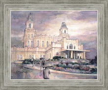 Load image into Gallery viewer, Refuge From The Storm - Manti Temple
