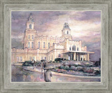 Load image into Gallery viewer, Refuge From The Storm - Manti Temple
