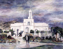 Load image into Gallery viewer, Refuge From The Storm - Mt Timpanogos Temple
