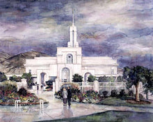 Load image into Gallery viewer, Refuge From The Storm - Mt Timpanogos Temple
