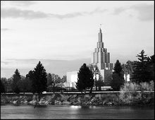 Load image into Gallery viewer, Idaho Falls B&amp;W
