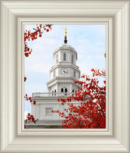 Load image into Gallery viewer, Nauvoo Red Leaves Over Spire
