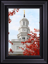 Load image into Gallery viewer, Nauvoo Red Leaves Over Spire
