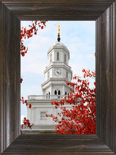Load image into Gallery viewer, Nauvoo Red Leaves Over Spire
