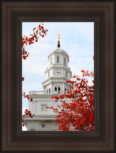 Load image into Gallery viewer, Nauvoo Red Leaves Over Spire
