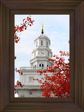 Load image into Gallery viewer, Nauvoo Red Leaves Over Spire
