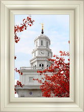 Load image into Gallery viewer, Nauvoo Red Leaves Over Spire
