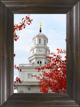 Load image into Gallery viewer, Nauvoo Red Leaves Over Spire
