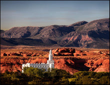 Load image into Gallery viewer, St. George Temple Evening
